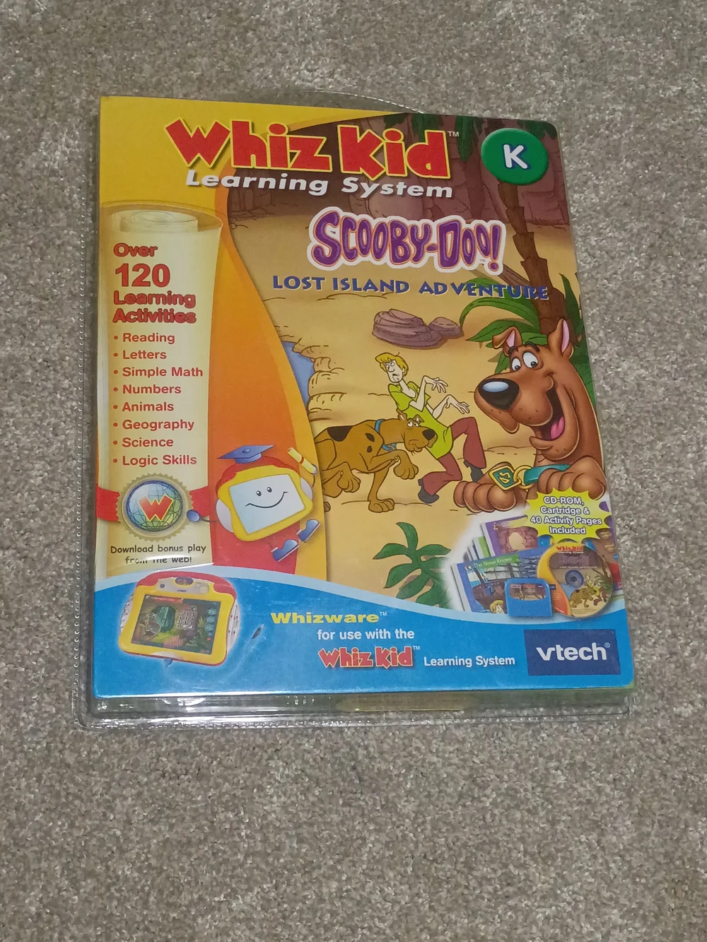 Whiz Kid Scooby-Doo! Lost Island Adventure (Yellow/Blue)